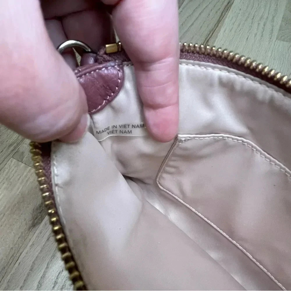 Coach Pink Crossbody Leather Bag - Picture 9 of 10